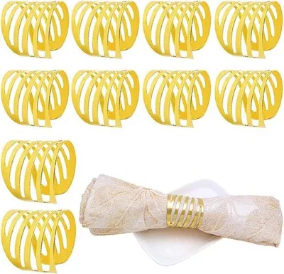 Zdjęcie produktu dla Elegancki zestaw pierścieni na serwetki