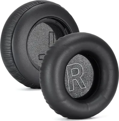 Zdjęcie produktu dla INF Wymienne nauszniki do słuchawek Bang & Olufsen Beoplay H9/H7/H9i – czarna skóra proteinowa