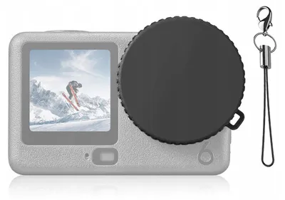 Image de Capuchon en silicone pour objectif de la caméra DJI OSMO ACTION 6 / PU1075B