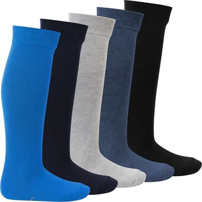 Produktbild von Footstar EVERYDAY! Kinder Kniestrümpfe (5 Paar) Jeanstöne 23-26