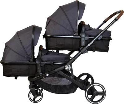 Produktbild von BabyGo Geschwisterkinderwagen Twinner