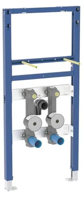 Produktbild von Geberit Duofix Element für Waschtisch 112 cm, Standarmatur, 2 Wasserzählerstrecken