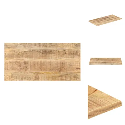 Zdjęcie produktu dla vidaXL Blat z litego drewna mango 25-27 mm 100x60 cm - Blaty stołowe