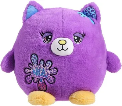 Obrázek produktu pro Plyšový kamarád - Kočka Fialinka 25 cm