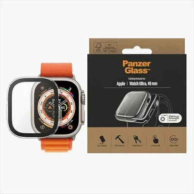 Produktbild von PanzerGlass ® Full body Case Apple Watch Ultra 2 | Ultra | 49mm | Transparent, Apple, Apple - Watch Ultra 49mm, Trockene Anwendung, Kratzresistent, Schockresistent, Transparent, 1 Stück(e)