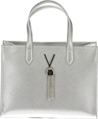 Produktbild von Elegante silberne Handtasche für Damen mit verstellbarem Schultergurt