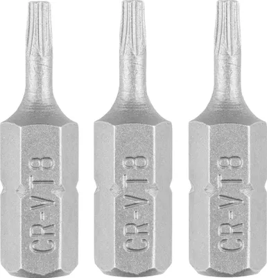 Zdjęcie produktu dla Bity Torx T8 x 25 mm, 3 szt.