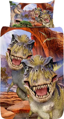 Obrázek produktu pro Selfies - Dinosauří ložní prádlo, oboustranné TC947 (jednolůžko) (barevné)