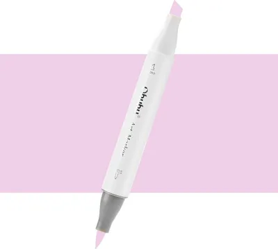Zdjęcie produktu dla Brush & Chisel dwustronny marker alkoholowy OHUHU, V020 Pale Lilac