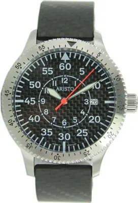Produktbild von Aristo Herren Uhr Edelstahl Carbon 7H73CAR