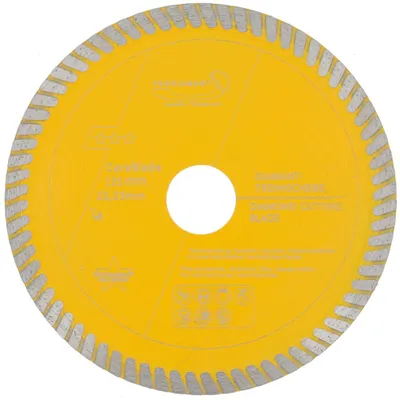 Produktbild von PRODIAMANT Diamanttrennscheibe 125mm Fliese, Naturstein Cerablade