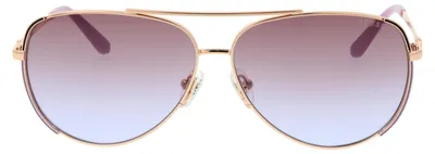 Produktbild von Guess GU00193 Sonnenbrille Damen Metall Rosé Gold 62-12-140
