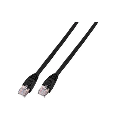 Image de EFB RJ45 Patchkabel U/UTP, Cat.6, LSZH, CCA, 10m, schwarz