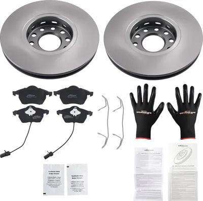 Obrázek produktu pro Brzdová sada Brzdové kotouče Brzdové destičky pro Audi A4/A6 1995-2008 4A0615301D