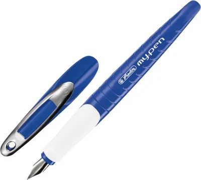 Image de herlitz 300006787 Stylo plume herlitz my.pen, largeur de plume : L, bleu/blanc