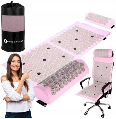 Produktbild von HMS PL_AKM04 Akupressurmatte Set Muskelentspannung Stressabbau