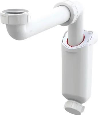 Obrázek produktu pro Sifon pro umyvadlo veporit 1 1/4" bílá VP43S-DN32