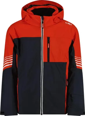 Produktbild von CMP KID JACKET SNAPS HOOD Orange/ Marine 164