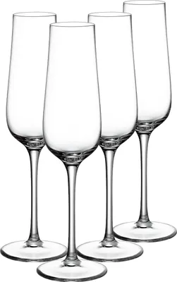 Zdjęcie produktu dla Villeroy & Boch Purismo Specials Champagnerglas 120 ml 4er Set