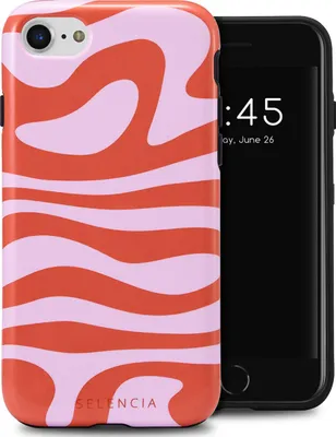 Immagine prodotto di Selencia Vivid Back Cover iPhone SE (2022 / 2020) / 8 / 7 / 6(s) - Dream Swirl Pink