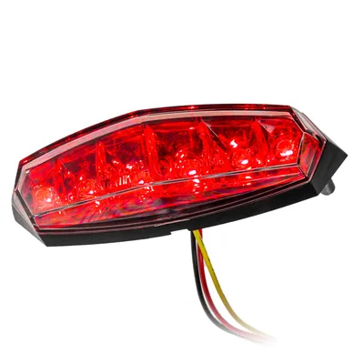 Zdjęcie produktu dla Lampa tylna LED KOSO uniwersalna czerwona