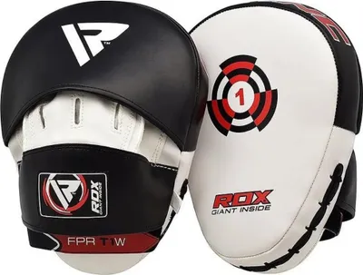 Image de RDX Sports Coussinets de mise au point Rex Curve T1 - Blanc