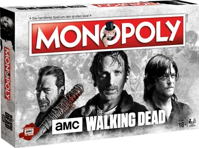 Produktbild von Monopoly The Walking Dead AMC Edition Brettspiel deutsch