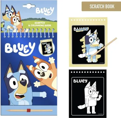 Image de CERDÀ - Zestaw stacjonarny Bluey Scratch, oficjalny produkt premium