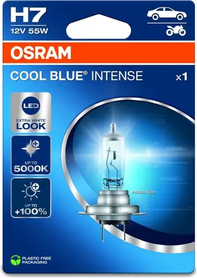 Zdjęcie produktu dla OSRAM COOL BLUE INTENSE NextGen. H7 PX26d 12V/55W (1 blister)