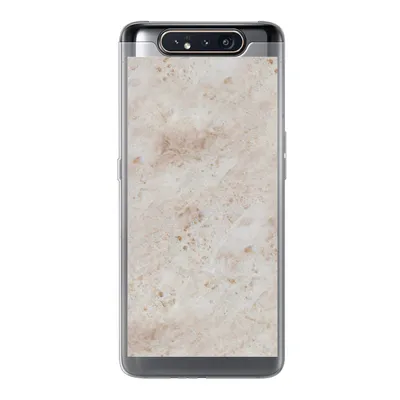 Produktbild von MuchoWow® Handyhülle Schutzhülle Hülle für Samsung Galaxy A80 Marmor - Muster - Braun Silikon Softcase Handy Hülle - Schutzdeckel