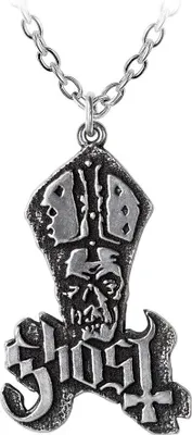 Produktbild von Ghost Anhänger Damen Papa Logo Pendant silberfarben Standard