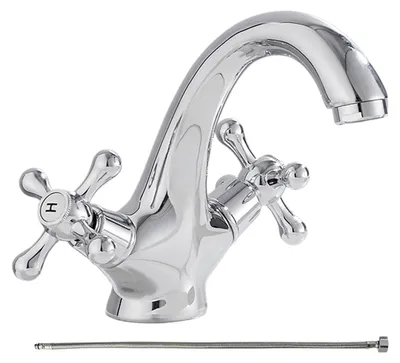 Immagine prodotto di Rubinetto antico per bagno, con due manopole