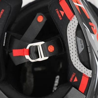 Produktbild von ACERBIS MX- Enduro Helm Airstrike-X - Schwarz/Fluo Orange - L