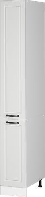 Vicco Apothekerschrank R-Line, 30 cm, Weiß Landhaus/Weiß