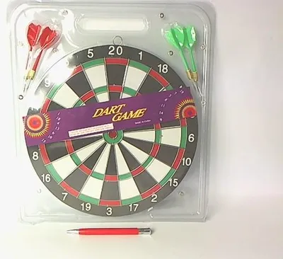 Produktbild von Dartscheibe scharfe Dartpfeile 7719B 05518