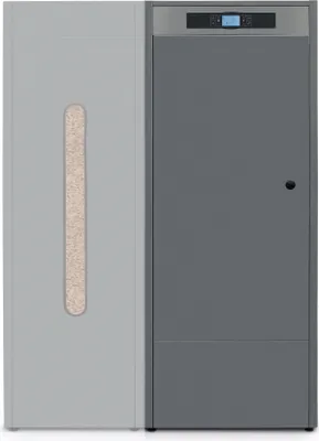 Produktbild von Solarbayer Pelletkessel PLT-25 AC Compact 25 kW Pelletheizung Warmwasserboiler