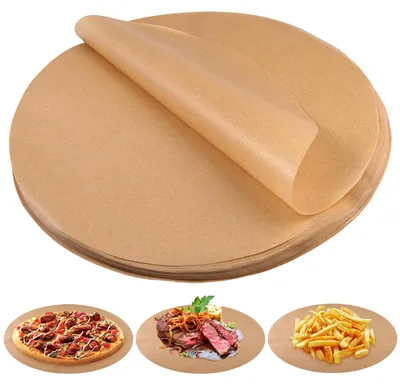 Image de Papier sulfurisé – Rond – Pour la cuisson et le grill – 150 pièces – Ø 26 cm