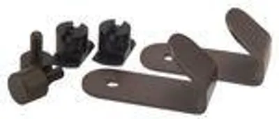 Immagine prodotto di FibroTech Haken RAL 8025, 2 Stk., 5×2,5 cm, Stahlbraun, Stahl, für Akustikpaneele