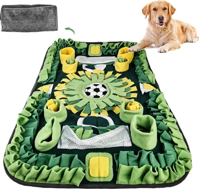 Produktbild von Große Snuffelmat für Hunde - Interaktives Spielzeug Snuffeldecke - Antislip Haustiersnuffeltapijt - 73 x 50 cm