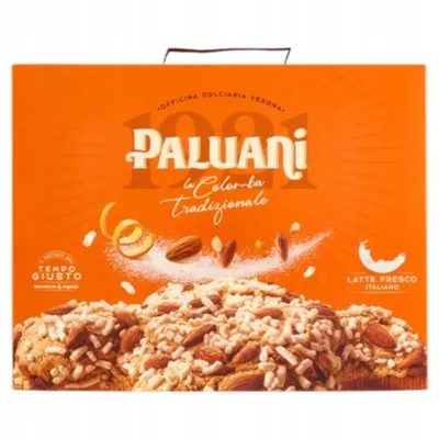Obrázok produktu pre Paluani Colomba Tradizionale taliansky veľkonočný koláč so sušeným ovocím 700g