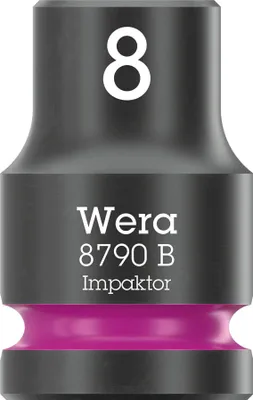 Produktbild von Wera 8790 B Impaktor Steckschlüsseleinsatz mit 3/8"-Antrieb,metrisch