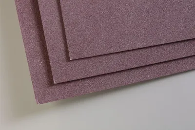 Produktbild von Clairefontaine Pastelmat Papier, 360 g/m²,, 24 x 32 cm, Weinrot (5er-Pack)