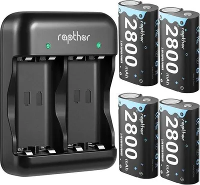 Productafbeelding van Oplaadbare Batterij en Snellader voor Xbox - 2800 mAh, Geschikt voor Xbox One, Series S/X
