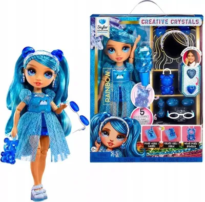 Obrázok produktu pre Rainbow High Creative Crystals Fashion Doll- Skyler, Modelka, Žena, 8 rok / roky, 280 mm, Viacfarebný