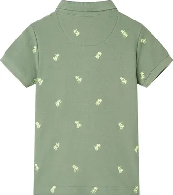 Produktbild von vidaXL Kinder-Poloshirt Khaki 140