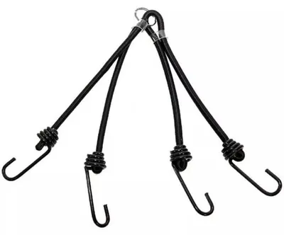 Produktbild von Spangurt QT "Spinne" 4fach mit 4 Haken schwarz