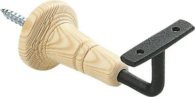 Produktbild von Handlaufkonsole Eisen mit Fichtenrosette (Pack=2 Stück)