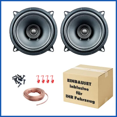 Produktbild von 1 Paar PG Audio EVO I 13.2, 13 cm Dual Cone Lautsprecher passend für Audi, BMW, Mercedes & Volvo