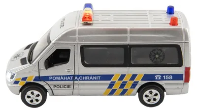 Immagine prodotto di Auto della Polizia in metallo 15 cm