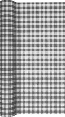 Produktbild von HOME FASHION Tischläufer Karo grey 40x490cm